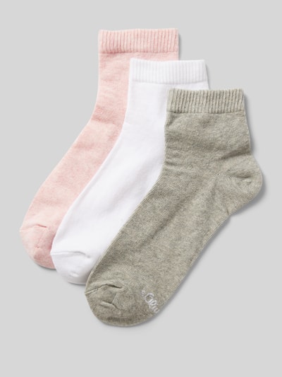 s.Oliver RED LABEL Socken mit Label-Details im 4er-Pack Rosa 1