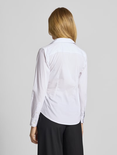 Lauren Ralph Lauren Regular Fit Hemdbluse mit Ketten-Detail Modell 'Coniah' Weiss 5