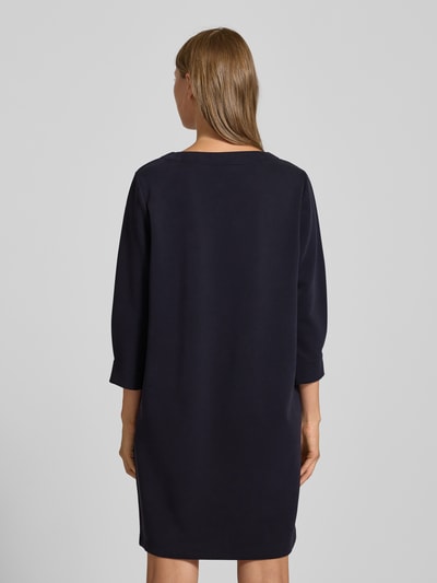 comma Sweatjurk met ronde hals Donkerblauw - 5