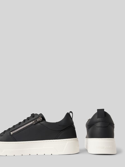 Antony Morato Leren sneakers met ritssluiting Zwart - 2