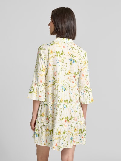 Vero Moda Mini-tuniekjurk van pure viscose, model 'EASY JOY' Offwhite - 5