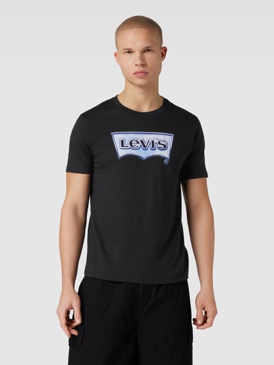 Levi's® T-Shirt mit Label-Print Weiss 4