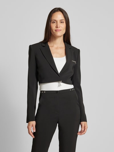 Patrizia Pepe Blazer met ritssluiting Zwart - 6