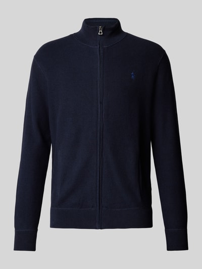 Polo Ralph Lauren Strickjacke mit Reißverschluss Marine 1