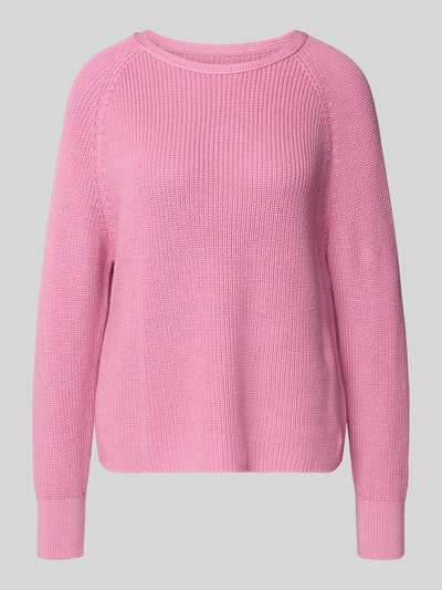 Produktfoto, Regular Fit Gebreide pullover uit puur katoen van Marc O'Polo, look: effen, lange mouw, raglanmouwen, knitwear, dames