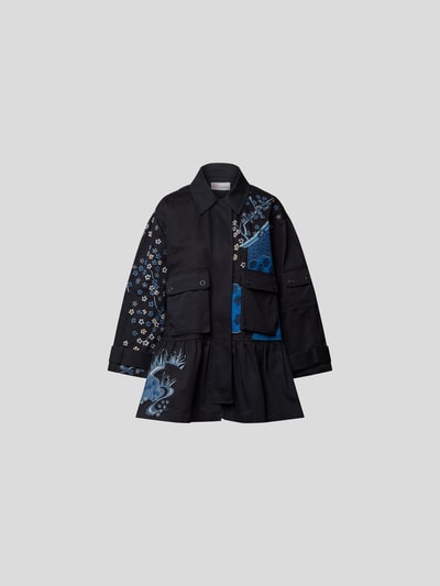 RED Valentino Jacke mit floralem Muster Bleu 2