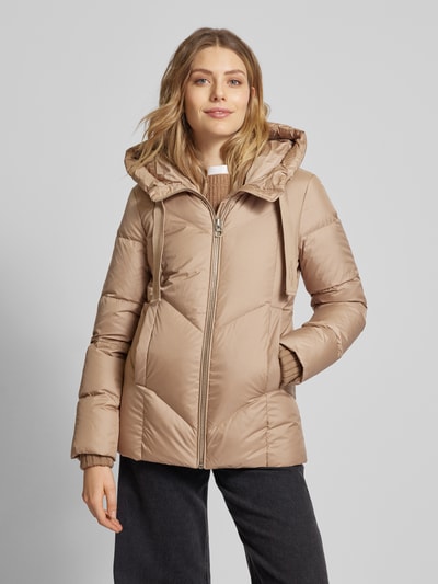 Marc O'Polo Shaped Fit Daunenjacke shaped mit wasserabweisender Oberfläche Beige 4