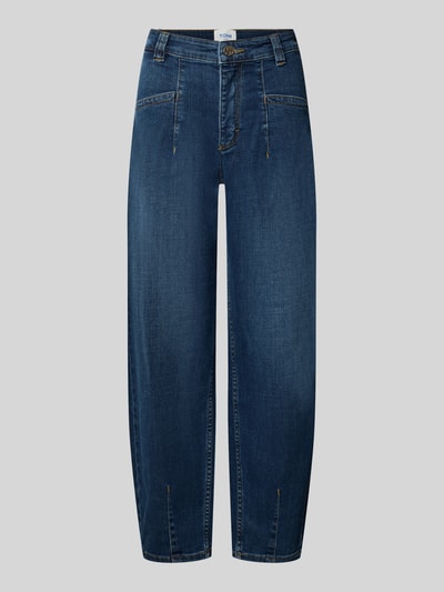 TONI Barrel Jeans aus Baumwoll-Mix Modell 'Liv Barrel 7/8' Blau 1