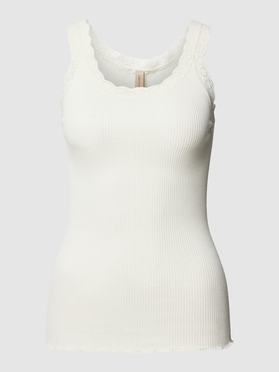 Soyaconcept Top mit Spitzenbesatz Modell 'Sarona' Offwhite 2