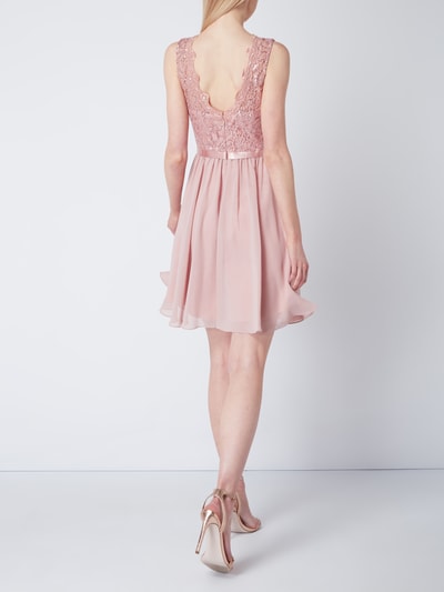 Laona Cocktailkleid mit floraler Spitze Rose 3