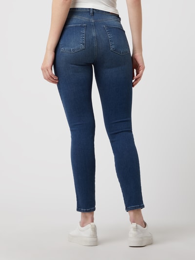 s.Oliver RED LABEL Skinny fit high waist jeans met stretch  Blauw - 5