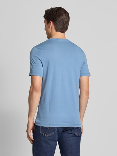 s.Oliver RED LABEL Regular Fit T-Shirt aus reiner Baumwolle Rauchblau 5