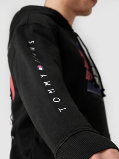 Tommy Jeans Hoodie mit Prints Black 3