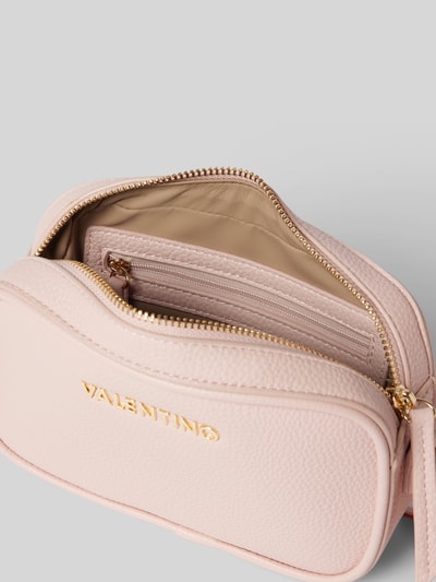 VALENTINO BAGS Handtas met labelapplicatie, model 'MIRAMAR' Rosé - 4