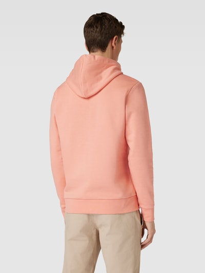 Tom Tailor Hoodie met labelprint Oudroze - 5