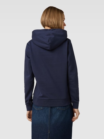 Gant Hoodie mit Label-Print Marine 5