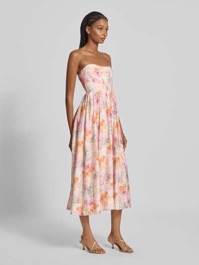 Bardot Abendkleid im Off-Shoulder-Look Modell 'LOLA' Orange 1