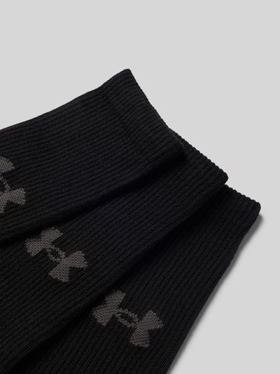 Under Armour Socken mit elastischem Bund im 3er-Pack BLACK 2