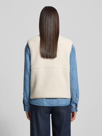 Someday Kamizelka z futerka model ‘Uliv’ Écru 5