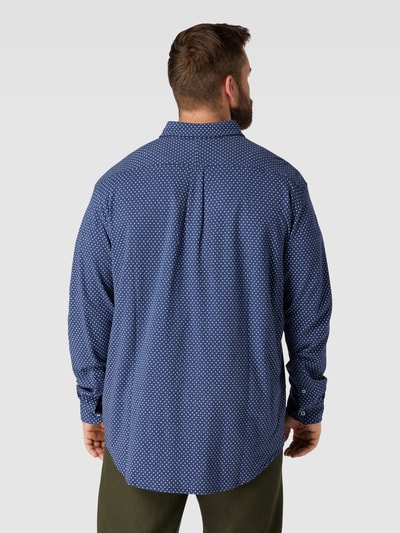 Polo Ralph Lauren Big & Tall PLUS SIZE vrijetijdsoverhemd met logostitching  Blauw - 5