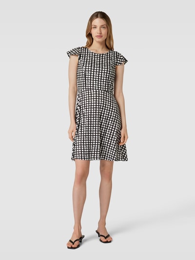 MORE & MORE Minikleid mit Allover-Muster Black 1