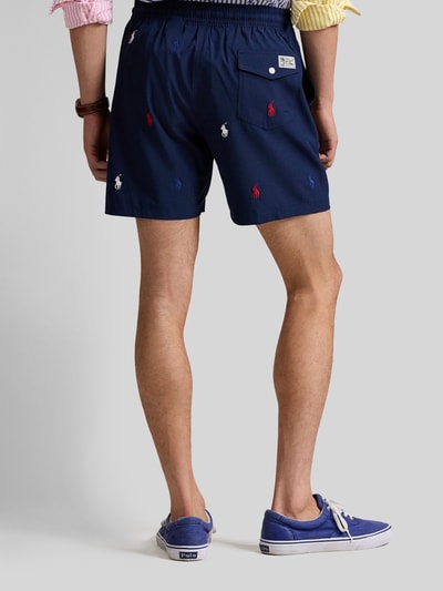 Polo Ralph Lauren Underwear Regular Fit Badehose mit Logo-Stitching Dunkelblau 5