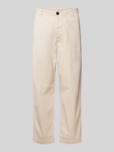 ANNARR Straight Leg Chino mit Gürtelschlaufen Modell 'STORM' Beige 1