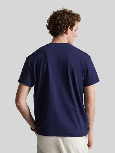 Polo Ralph Lauren Loose Fit T-Shirt aus reiner Baumwolle Marine 5