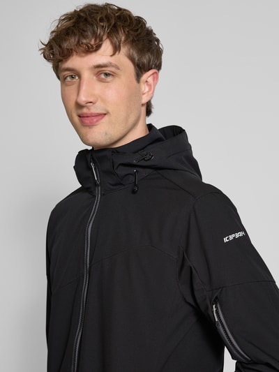 Icepeak Jack met capuchon, model 'BARMSTEDT' Zwart - 3