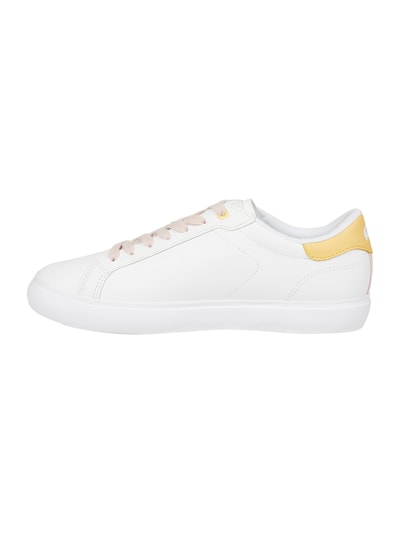 Lacoste Sneaker aus Leder Modell 'Powercourt' Weiss 3