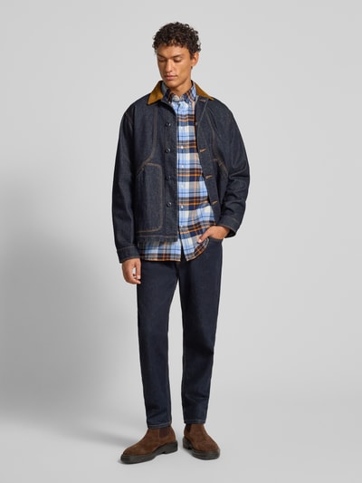 Christian Berg Men Regular fit vrijetijdsoverhemd met button-downkraag Bleu - 1