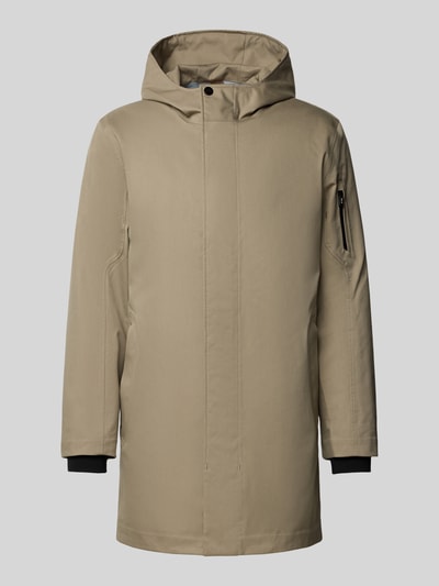 G-LAB Jas met verborgen ritssluiting model 'Globe Evo' Lichtgrijs - 2