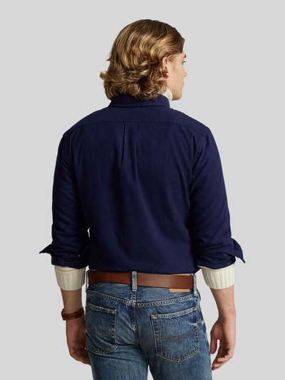Polo Ralph Lauren Custom Fit Freizeithemd aus reiner Baumwolle Marine 5
