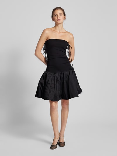 Amy Lynn Cocktailkleid mit Schnürung Modell 'ALEXA' Black 1