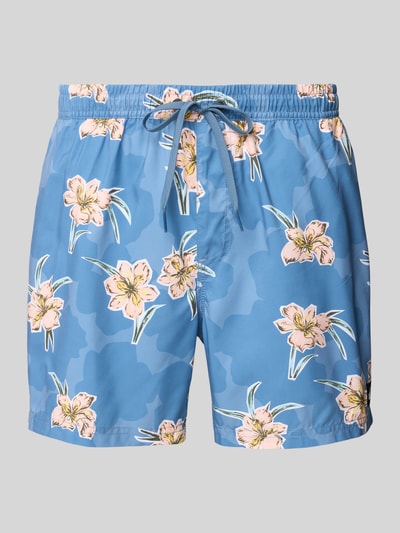 Quiksilver Zwembroek met elastische band Bleu - 1