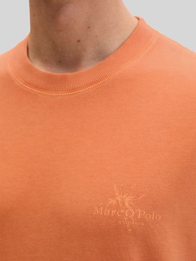 Marc O'Polo Loose Fit T-Shirt aus reiner Baumwolle Orange 3