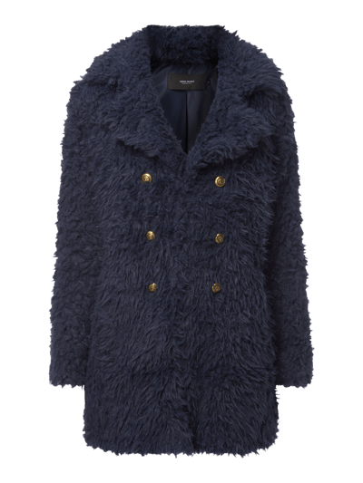 Vero Moda Kurzmantel aus Fake Fur Marine 2