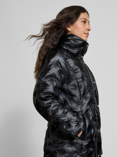 Lauren Ralph Lauren Kurtka pikowana ze stójką Czarny 3