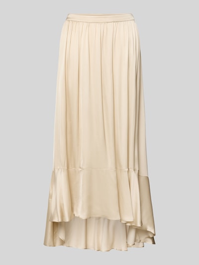 BOSS Orange A-Linie Maxi-Rock aus reiner Viskose Modell 'VESTA' Sand 1