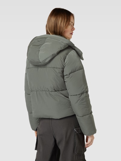 Pegador Steppjacke mit Label-Stitching Modell 'VANATI' Dunkelgruen 5