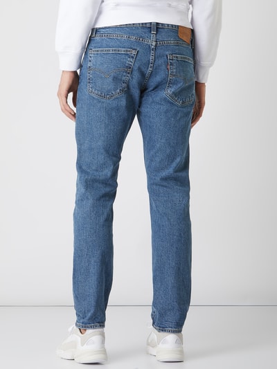 Levi's® Jeansy o kroju regular tapered fit z dodatkiem streczu model ‘502’ Niebieski 5