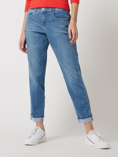 Angels Cropped Jeans aus Light Denim Modell 'Darleen' Hellblau 4