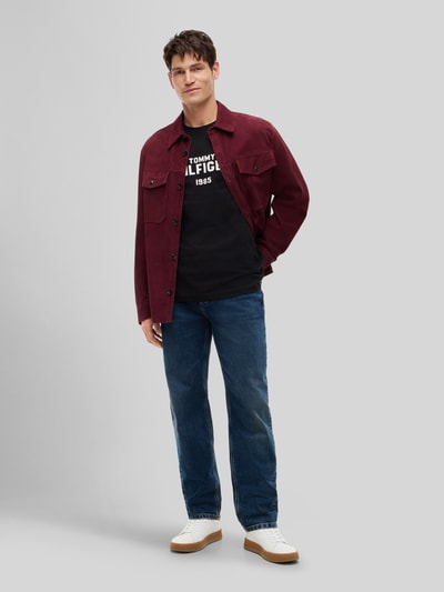 Tommy Hilfiger Regular Fit T-Shirt aus reiner Baumwolle Black 1
