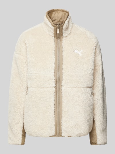 Puma Sherpa Jacket mit Teddyfell Sand 2