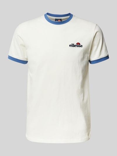 Ellesse T-Shirt mit Label-Stitching Modell 'MEDUNO' Offwhite 1