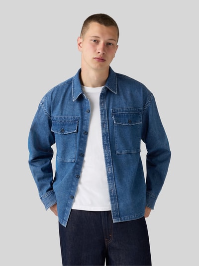 Levi's® Koszula jeansowa o kroju relaxed fit z czystej bawełny Niebieski 3