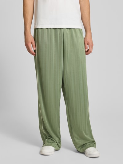 Karl Kani Wide Fit Sweathose mit Logo-Stitching Oliv 4