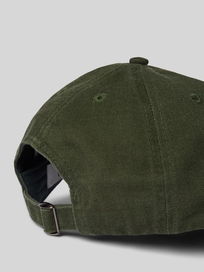 Wood Wood Baseballpet met logostitching, model 'Eli' Beige - 3