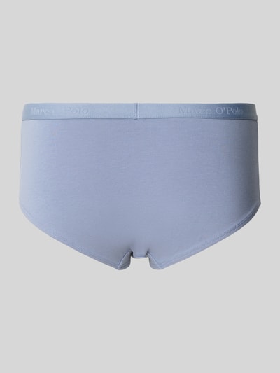 Marc O'Polo Panty van katoenmix in een set van 3 stuks Bleu - 3
