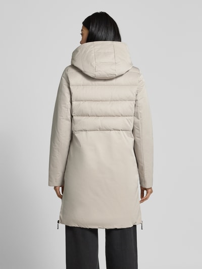 Amber & June Steppmantel mit Kapuze Kitt 5